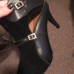 Heeled booties size 10